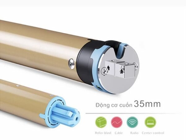 Rèm sáo gỗ Lumi điều khiển từ xa thông minh