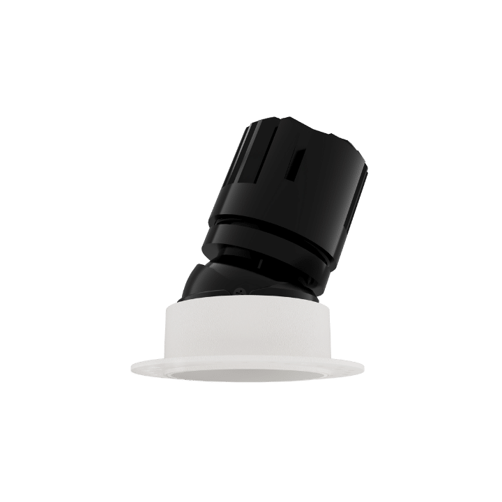 Đèn Spotlight âm trần 12W chỉnh hướng, 36(55)D (Không viền)